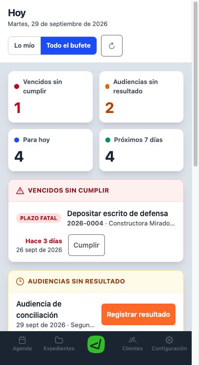 Darse Pro Legal en el telefono