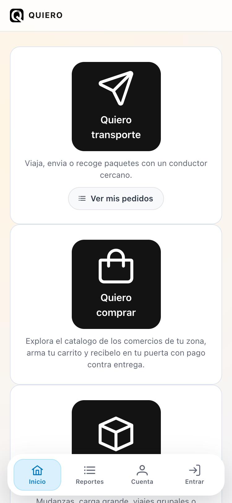 Quiero.do en el telefono