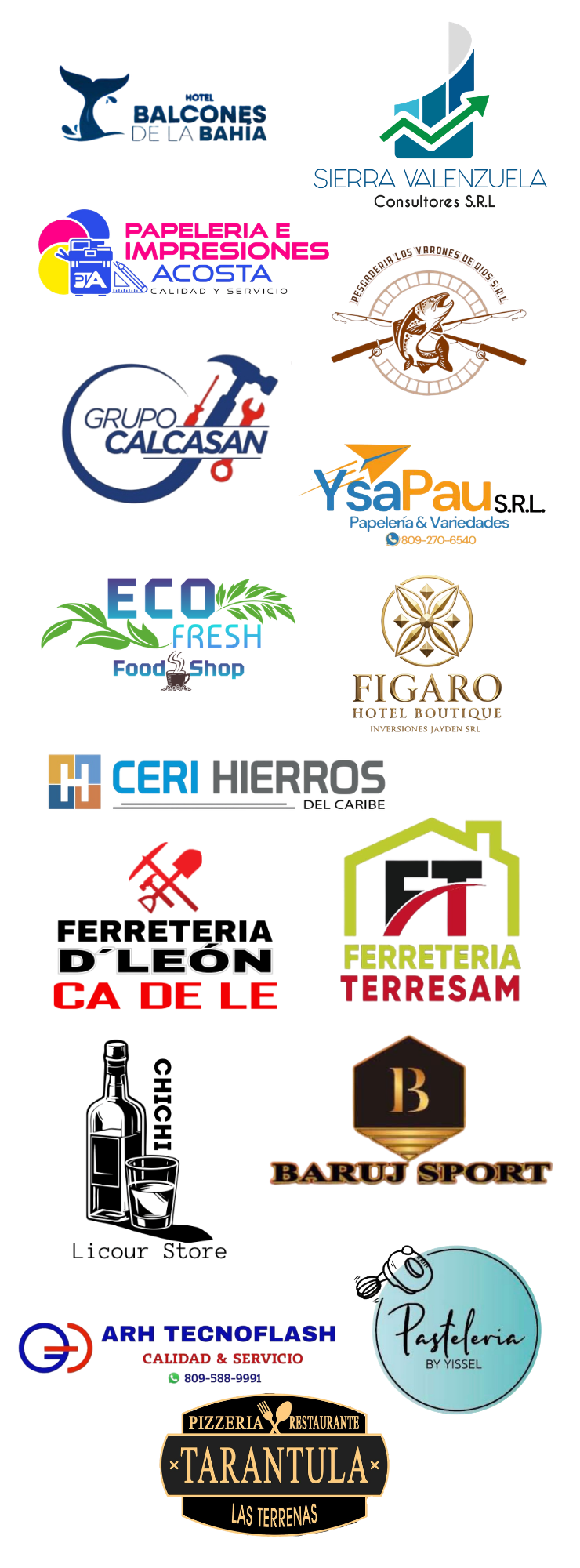 Logos de empresas que utilizan DARSEPRO